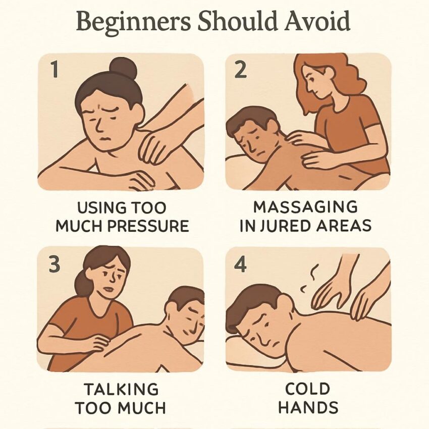 Five Common Massage Mistakes Beginners Should Avoid